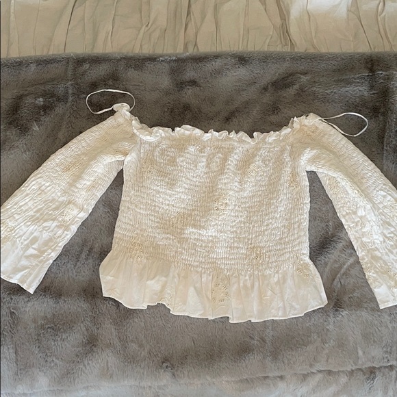 Strapless peplum top - Picture 3 of 5